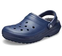 Crocs Classic Lined Clog, Zoccoli Unisex - Adulto, Navy Charcoal, 36/37 EU