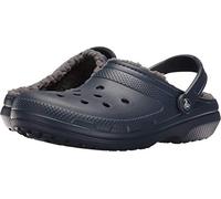 Crocs Classic Lined Clog, Zoccoli Unisex - Adulto, Navy Charcoal, 45/46 EU