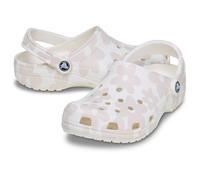 Crocs,Unisex Adulto,Classic Pop Petals Clog,Gesso/Multicolore,37-38