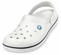 Crocs Crocband Clog, Zoccoli Unisex-Adulto, Leggeri, Facili da Pulire e da Infilare, Bianco, Taglia 48-49 EU