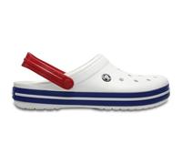 Crocs Unisex Adulto Crocband Clog Sabot, White/Blue Jean, 37/38 EU