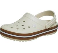 Crocs,Unisex Adulto,Crocband Gum Clog,Summit White,36-37