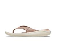 Crocs Unisex Adulto LiteRide Flip Infradito, Latte/Stucco, 45/46 EU