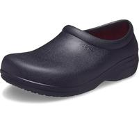 Crocs On The Clock LiteRide Slip On Unisex - Adulto Shoe, Zoccoli, Nero (Black), 48/49 EU