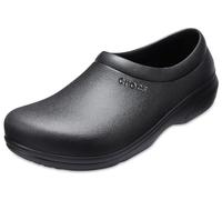 Crocs On The Clock Work Slipon, Mocassini Unisex Bambini E Ragazzi, Nero, 38 39 EU