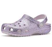 Crocs,Unisex Bambini,Classic Chunky Glitter Clog K,Ghiaccio all'uva,38-39