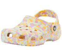 Crocs,Unisex Bambini,Classic Glow Confetti Clog K,Multi Glow,34-35