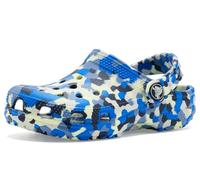 Crocs,Unisex Bambini,Classic Glow Confetti Clog T,Luce soffusa/Multicolore,23-24