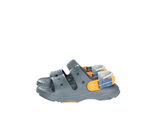 Crocs Unisex Bambino All Terrain Sandal K Sandalo, Storm, 28/29 EU