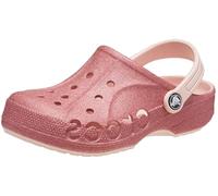 Crocs Unisex Bambino Baya Glitter Clog T Sabot, (Glitter) Pink Rose, 20/21 EU