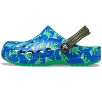 Crocs Unisex Bambino Baya Graphic Clog T Sabot, Blue Bolt/Multi, 19/20 EU