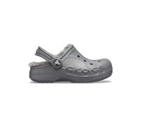 Crocs Zoccolo Unisex per Bambini Baya Foderato T, Carbone, 27/28 EU