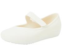 Crocs Unisex Bambino Brooklyn Flat K Scarpa bassa, Stucco, 29/30 EU