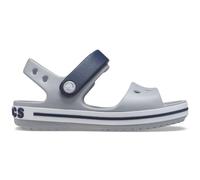 Crocs Unisex Bambino Crocband Sandal Kids Sandalo, Light Grey/Navy, 28/29 EU