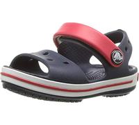 Crocs Crocband Sandal Kids, Sandali Unisex - Bambini e ragazzi, Navy Red, 23/24 EU