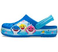 Crocs Zoccolo Unisex per Bambini FL Baby Shark Band, Cobalto Luminoso., 19/20 EU