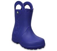 Crocs Unisex Bambino Handle It Rain Boot Kids Stivale, Cerulean Blue, 30/31 EU