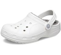 Crocs Unisex Bambino Ralen Lined Clog K Sabot, White/Light Grey, 24/26 EU