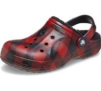 Crocs Unisex Bambino Ralen Lined Graphic Clog K Sabot, Black/Multi, 27/29 EU