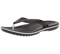 Crocs Unisex Crocband Flip Vacanze Estive Scivolare su Sandali - Nero - 41-42