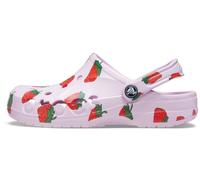 Crocs Unisex Men's and Women's Baya Clog, Strawberry Print, 6 US