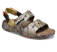 Crocs Unisex Men's and Women's Classic All Terrain Realtree Sandals, Walnut, 15 US