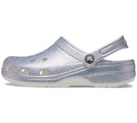 Crocs Unisex Men's and Women's Classic Sparkly Clog | Metallic and Glitter Shoes, Multi, 13 US