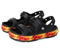 Crocs Unisex Bambino Crocband Cruiser Sandalo, Nero , 7 Toddler