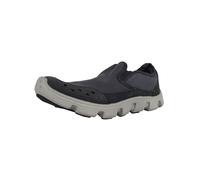 Crocs Uomo Duet Sport Stretch Canvas Slip On Scarpe, Charcoal/Pearl White, US 7