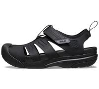 Crocs Uomo Yukon Fisherman Sandalo, Black, 45/46 EU