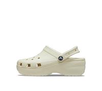 Crocs Women's Classic Platform Clog 39-40 EU Bone