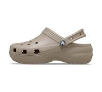Crocs Women's Classic Platform Clog 39-40 EU Taupe