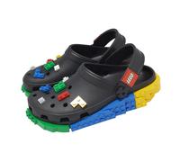 Crocs x LEGO 4LW Masterbrand Clog Black Multi Men Unisex Sandal 212388-90H