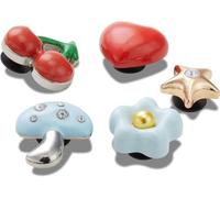 Crocs Puffy Metals 5 Pack, Ciondoli per Scarpe Unisex-Adulto, Metalli gonfi