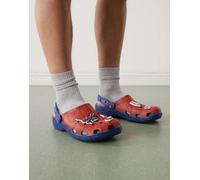 Crocs - Zoccoli classici blu con design a tema Spiderman 45-46