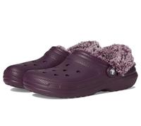 Crocs Zoccoli Classici Foderati in Pile, Unisex, Color Prugna, Taglia 38 da Uomo
