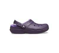 Crocs - Zoccoli classici foderati in pile viola iris scuro 36-37