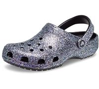 Crocs Zoccoli classici foderati per bambini, nero/multicolore, 4 Toddler