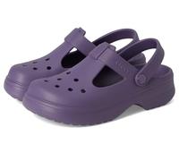 Crocs Zoccoli classici Mary Jane unisex da bambino (piccola grande), Nightshade, 5 Big Kid