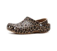 Crocs Zoccoli Classici, Seppia/Leopardo, 36, Leopardo Seppia, 34/35 EU