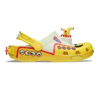 Crocs Zoccoli classici The Beatle, unisex, per adulti, Giallo/Multicolore, 12 Women/10 Men