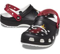Crocs Zoccoli Classici Unisex per Adulti, Miami Heat, 12 Women/10 Men