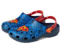Crocs Zoccoli classici unisex per adulti Superman, Multi, 12 Women/10 Men