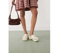 Crocs - Zoccoli con plateau classici bianco osso 36-37