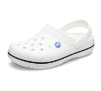 Crocs Zoccoli Crocband Unisex, Bianco, 11/12 UK