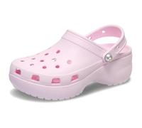 Crocs Zoccoli da donna con plateau, Latte Rosa, 39.5 EU