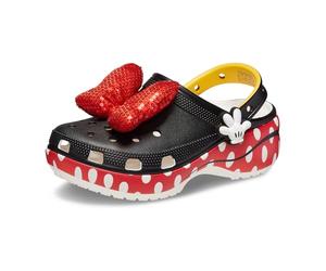 Crocs Zoccoli da donna Disney Minnie Mouse Classic Platform, Minnie Mouse, 41-42 EU