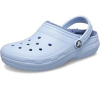 Crocs Zoccoli Foderati Classici Unisex da Bambino, Calcite Blu, 10 Toddler