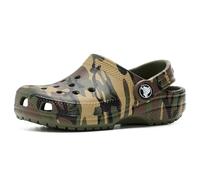 Crocs Zoccolo Classico Mimetico T, Verde Militare/Multicolore, 6 UK Bambino, Verde Militare Multicolore, 6 UK Child