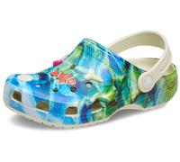 Crocs Zoccolo Classico Under The Sea per Bambini Unisex, Osso, 25/26 EU